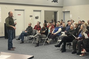 Dirkse at Denair meeting