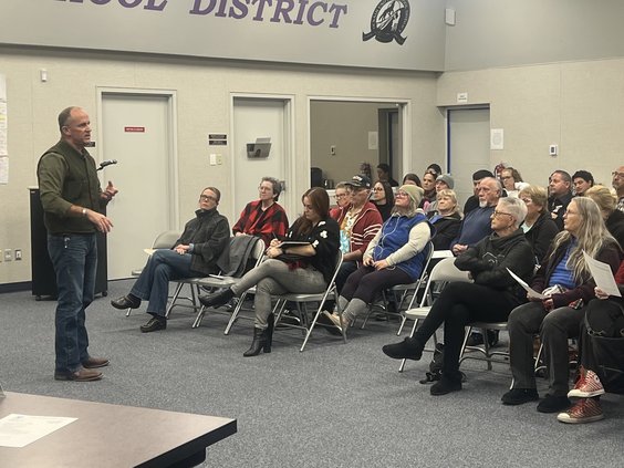 Dirkse at Denair meeting