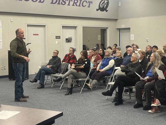 Dirkse at Denair meeting