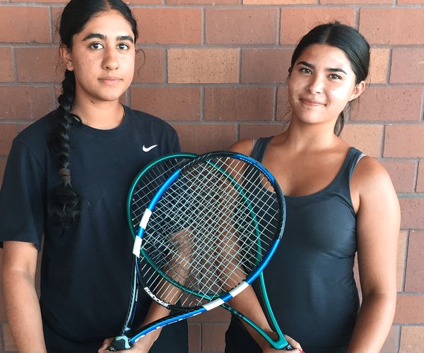 Harkiran Sandhu and Aleena Higle