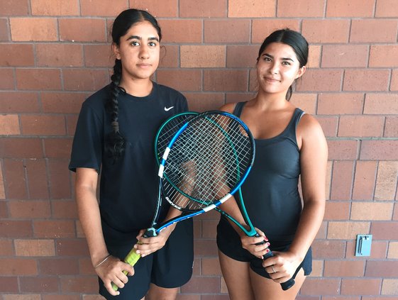 Harkiran Sandhu and Aleena Higle