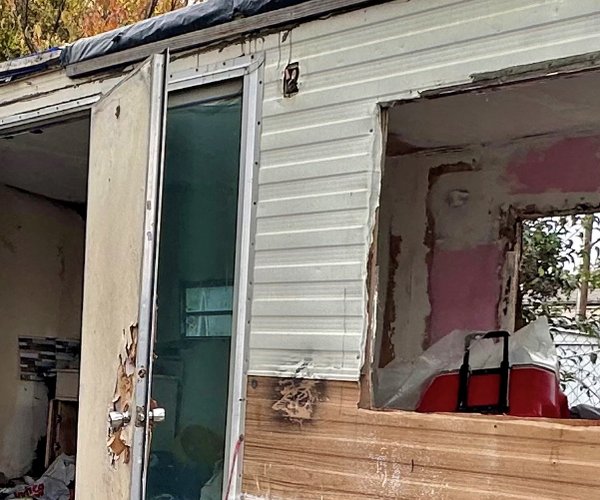 Lazy Wheels Mobile Home Park mess