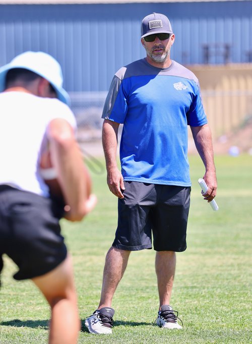Sierra coach Jeff Abrew