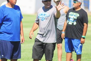 Sierra coach Jeff Abrew