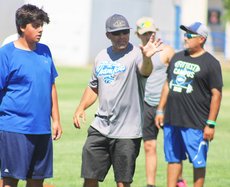 Sierra coach Jeff Abrew