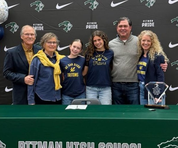 Avery Carlson signing