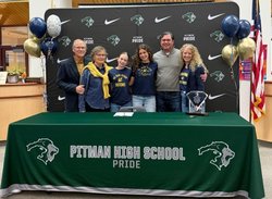 Avery Carlson signing