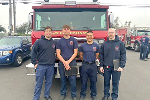Hughson Fire volunteers