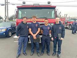 Hughson Fire volunteers