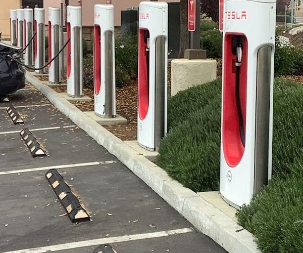 electric car charging station