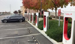electric car charging station