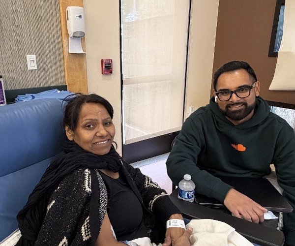 Nevin Shoker and mom