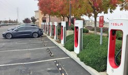 Tesla charging
