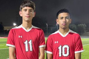 Jayson Trevino (11) and Leo Baez