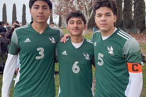 Jayden Rodriguez, Jayden Pires and Elias Godinez