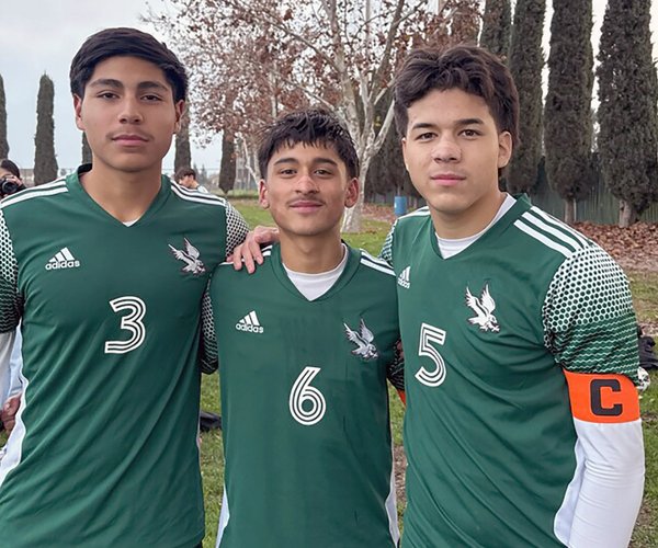 Jayden Rodriguez, Jayden Pires and Elias Godinez