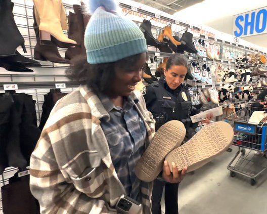 Lydia Prieto helped out Arianah Paige