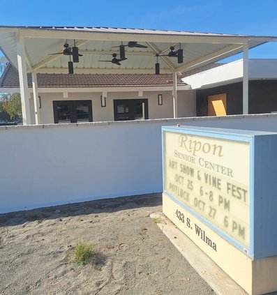 ripon senior center sign