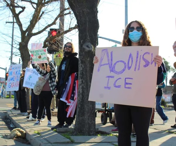 Modesto ICE protest
