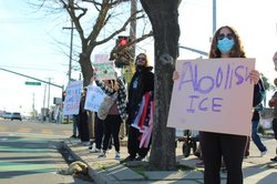 Modesto ICE protest