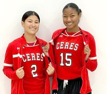 Lilly Staggs and Sovannary Carter