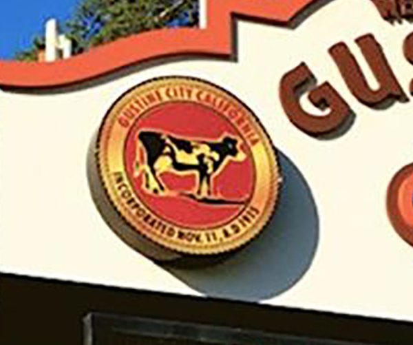 Gustine Sign