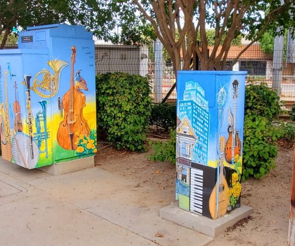 utility box art