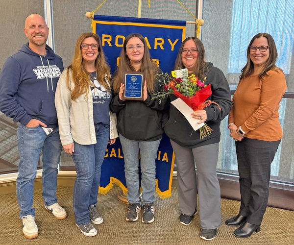 Student of the Month Annabelle Hankins