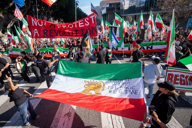 Iran protests in LA