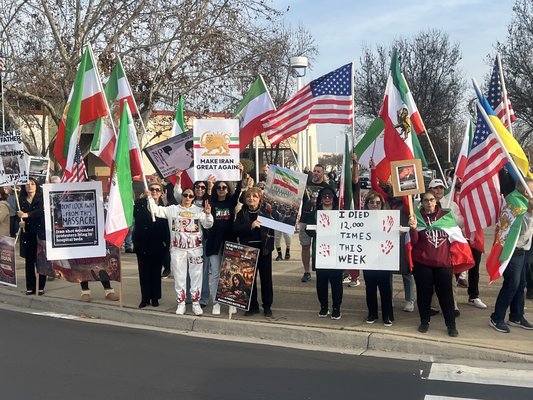 Iran protesters 1