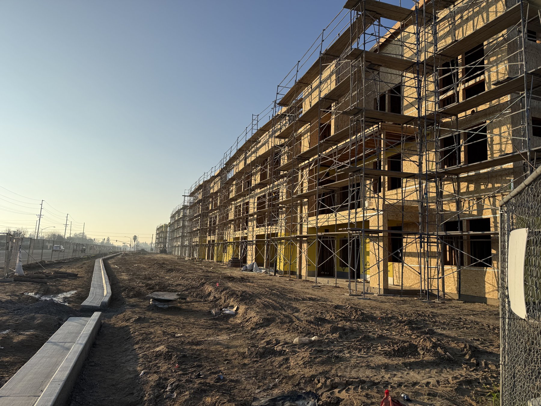 Monte Vista Apartment project construction underway - Turlock Journal
