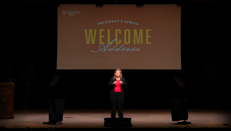 Stan State spring welcome