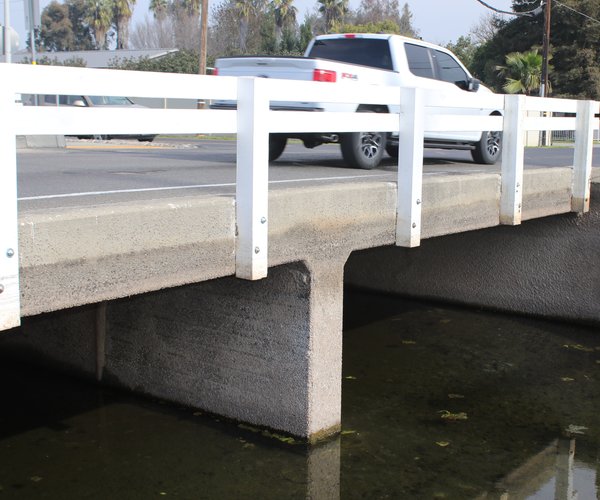 Service Road canal bridge woes