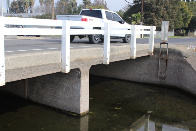 Service Road canal bridge woes