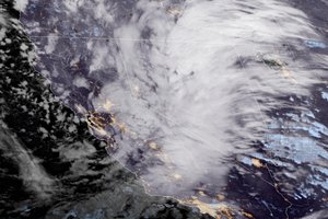 rain satellite photo