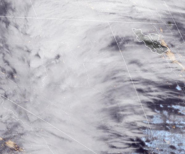 rain satellite photo