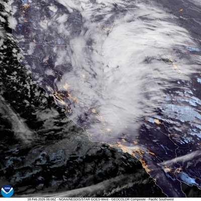 rain satellite photo