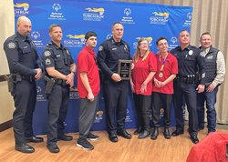 Ceres Police torch run award