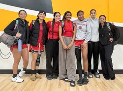 Jolissa Guillory, Lilly Staggs, Mariah Renteria, Persia Rochell, Sovannary Carter, Presley Vierra and Makaela Brown.