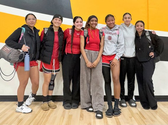 Jolissa Guillory, Lilly Staggs, Mariah Renteria, Persia Rochell, Sovannary Carter, Presley Vierra and Makaela Brown.