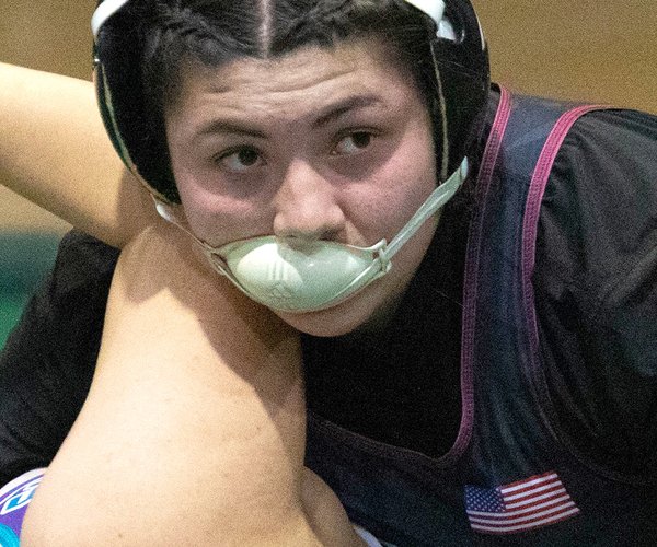 Senior Alicia Espinoza made program history