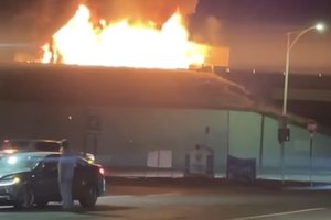 99 trailer fire March 12