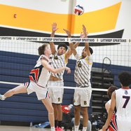 Beyer-Lathrop boys volleyball