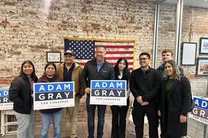 gray re-election bid