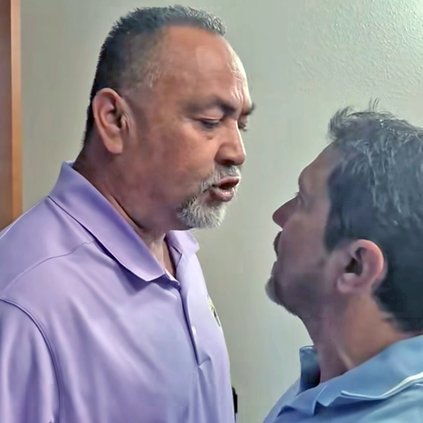 Ontiveras and Chavez chest bump