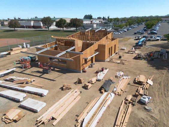 Central Valley High School athletic stadium project