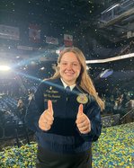 Hughson High FFA state officer