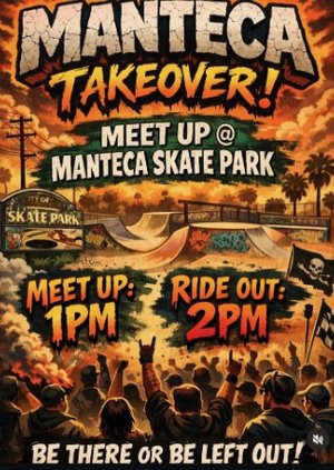 street takeover flyer