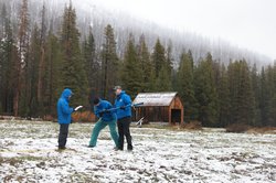 snowpack survey April 2026