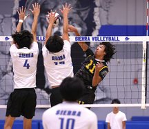 Lathrop-Sierra boys volleyball